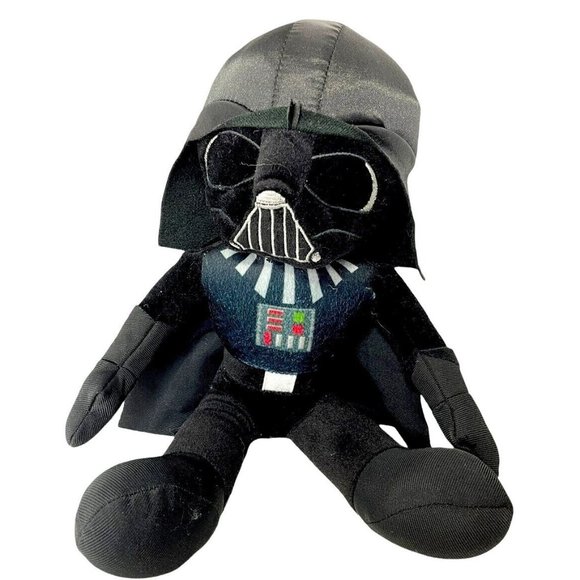 NFL Star Wars Darth Vader Plush Black With Hood College Product 14" Doll Toy - Picture 1 of 11